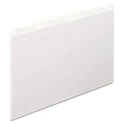 Pendaflex Self-Adhesive Pockets, 5 X 8, Clear Front/White Backing, 100/Box