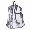 Eastsport® Backpack, PVC, 12.5 X 5.5 X 17.5, Clear/Black -Duracell Shop 182700