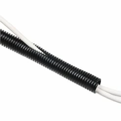D Line Cable Tidy Tube, 1" Diameter X 43" Long, Black