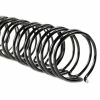 GBC® WireBind Spines, 3/8" Diameter, 85 Sheet Capacity, Black, 100/Box -Duracell Shop 220531