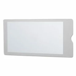 Oxford Utili-Jac Heavy-Duty Clear Plastic Envelopes, 4 X 9, 50/Box