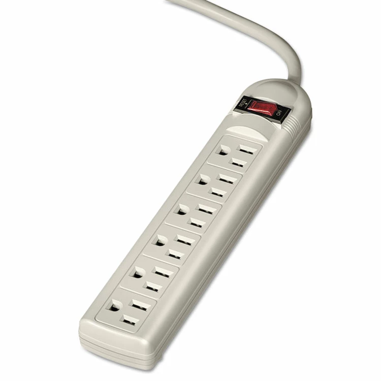 Fellowes Power Strip, 6 Outlets, 6 Ft Cord, Platinum 3 Fellowes Power Strip, 6 Outlets, 6 Ft Cord, Platinum
