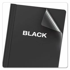 Oxford Clear Front Standard Grade Report Cover, Three-Prong Fastener, 0.5" Capacity, 8.5 X 11, Clear/Black, 25/Box 13 Oxford Clear Front Standard Grade Report Cover, Three-Prong Fastener, 0.5" Capacity, 8.5 X 11, Clear/Black, 25/Box -Duracell Shop 315607