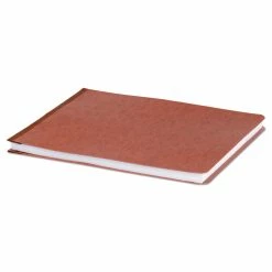 ACCO Pressboard Report Cover With Tyvek Reinforced Hinge, Two-Piece Prong Fastener, 2" Capacity, 8.5 X 11, Red/Red