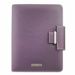 AT-A-GLANCE® Day Runner® Terramo Refillable Planner, 8.5 X 5.5, Eggplant Cover, 12-Month (Jan To Dec): Undated