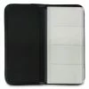 Universal Business Card Holder, Holds 160 3.5 X 2 Cards, 4.75 X 10.13, Vinyl, Black -Duracell Shop 321441
