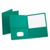 Oxford Twin-Pocket Folder, Embossed Leather Grain Paper, 0.5" Capacity, 11 X 8.5, Teal, 25/Box 1 Oxford Twin-Pocket Folder, Embossed Leather Grain Paper, 0.5" Capacity, 11 X 8.5, Teal, 25/Box -Duracell Shop 36712