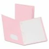 Oxford Twin-Pocket Folders With 3 Fasteners, 0.5" Capacity, 11 X 8.5, Pink,25/Box 2 Oxford Twin-Pocket Folders With 3 Fasteners, 0.5" Capacity, 11 X 8.5, Pink,25/Box -Duracell Shop 36751