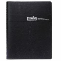 House Of Doolittle™ Recycled Professional Weekly Planner, 15-Minute Appts, 11 X 8.5, Black Wirebound Soft Cover, 24-Month (Jan-Dec): 2023-2024 -Duracell Shop 579219
