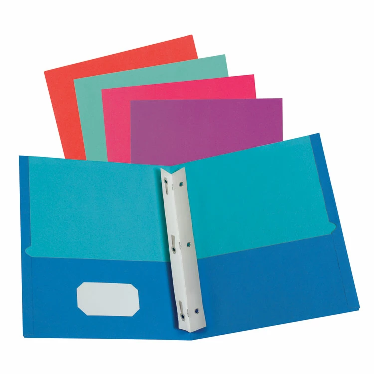 Oxford Twisted Twin Smooth Pocket Folder W/Fasteners, 100-Sheet Capacity, 11 X 8.5, Assorted Solid Colors, 10/Pack 3 Oxford Twisted Twin Smooth Pocket Folder W/Fasteners, 100-Sheet Capacity, 11 X 8.5, Assorted Solid Colors, 10/Pack