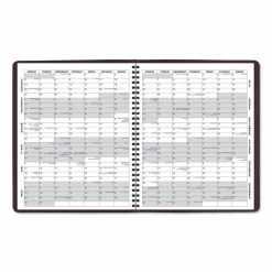 AT-A-GLANCE® Monthly Planner, 11 X 9, Winestone Cover, 15-Month (Jan To Mar): 2023 To 2024 -Duracell Shop 620154