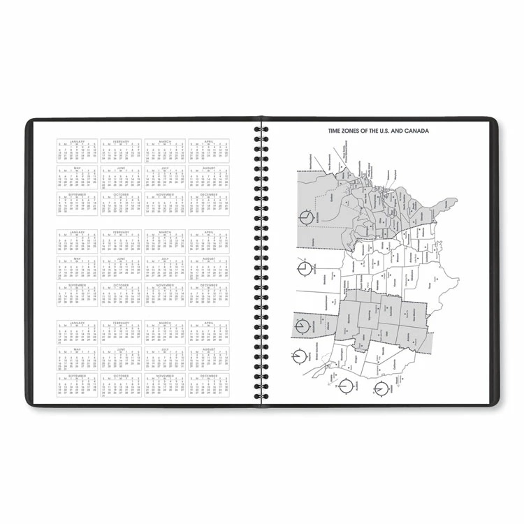 AT-A-GLANCE® Monthly Planner, 11 X 9, Black Cover, 15-Month (Jan To Mar): 2023 To 2024 5 AT-A-GLANCE® Monthly Planner, 11 X 9, Black Cover, 15-Month (Jan To Mar): 2023 To 2024 - Image 3