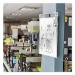 Avery Top-Load Clear Vinyl Envelopes W/Thumb Notch, 9” X 12”, Clear, 10/Pack -Duracell Shop 636188