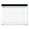 AT-A-GLANCE® Desk Pad, 21.75 X 17, White Sheets, Black Binding, Clear Corners, 12-Month (Jan To Dec): 2023