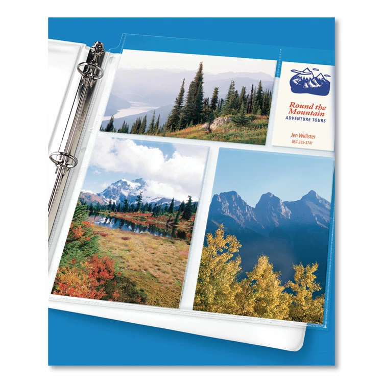 Avery Photo Storage Pages For Six 4 X 6 Mixed Format Photos, 3-Hole Punched, 10/Pack 6 Avery Photo Storage Pages For Six 4 X 6 Mixed Format Photos, 3-Hole Punched, 10/Pack - Image 4