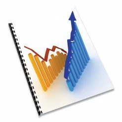 Fellowes Expressions Linen Texture Presentation Covers For Binding Systems, Navy, 11 X 8.5, Unpunched, 200/Pack -Duracell Shop 676876