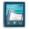 Avery Flexi-View Binder With Round Rings, 3 Rings, 1" Capacity, 11 X 8.5, Navy Blue -Duracell Shop 850626