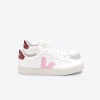 Women's Veja Campo Sneaker 1 Women's Veja Campo Sneaker -Duracell Shop CAMPO EXTRAWHITEGUIMAUVEMARSALA