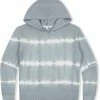 Threads 4 Thought Girl's Raya Stripe Tie Dye Hoodie -Duracell Shop TGA4043 FLURRY 1