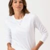 Threads 4 Thought Women's Invincible Long Sleeve Scoop Neck -Duracell Shop TWA2926 WHITE1