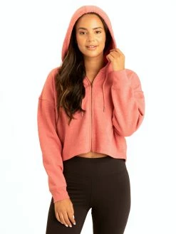 Threads 4 Thought Venetia Crop Hoodie